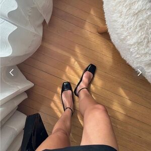 Dolce Vita Square Toe Flats - Burgundy